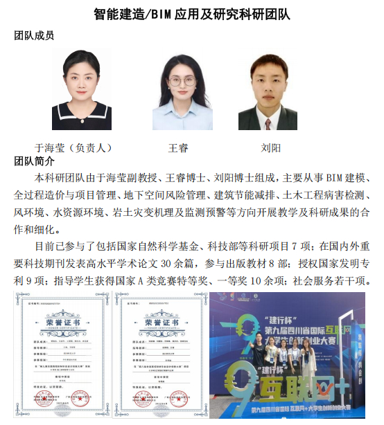 ㅤㅤㅤㅤ智能建造团队ㅤㅤㅤㅤ